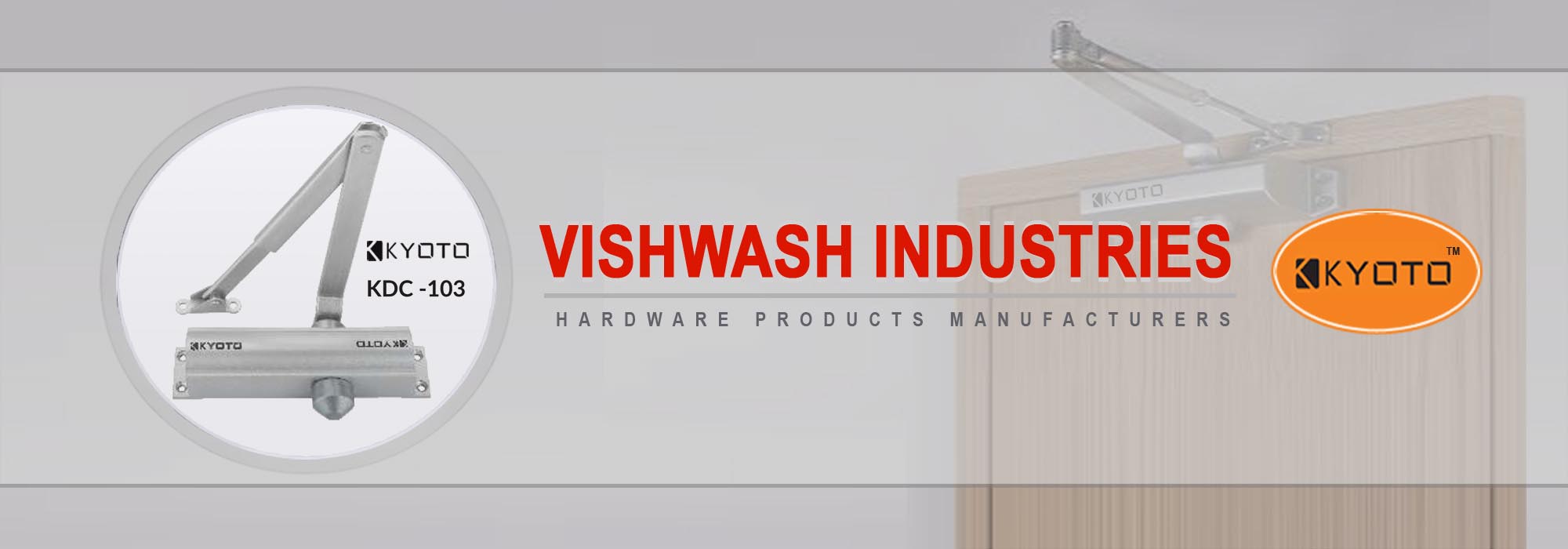 Vishwash Industries Hydraulic Door Closer Manufacturers